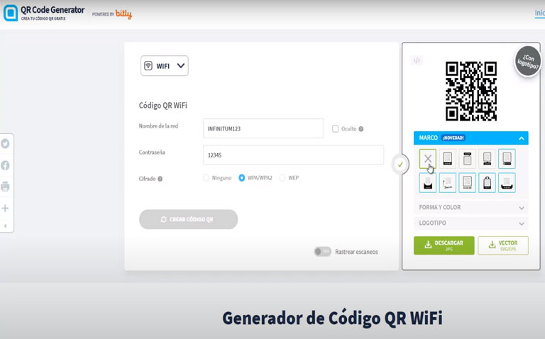 conectarse a wifi por codigo QR