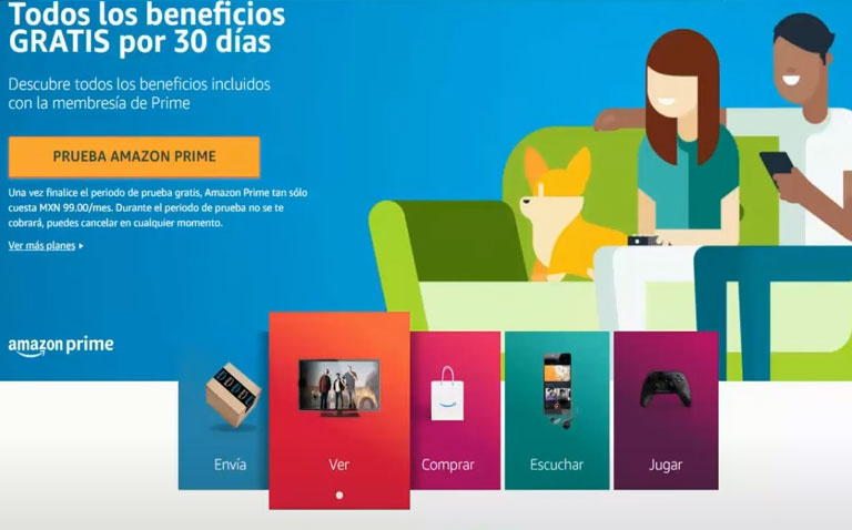 prueba 30 dias gratis amazon prime